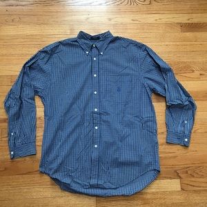 Nautica Gingham Plaid Button Down Shirt